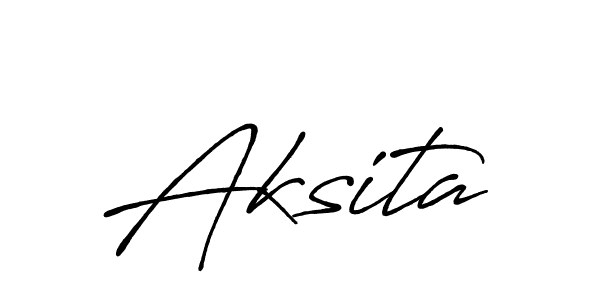if you are searching for the best signature style for your name Aksita. so please give up your signature search. here we have designed multiple signature styles  using Antro_Vectra_Bolder. Aksita signature style 7 images and pictures png