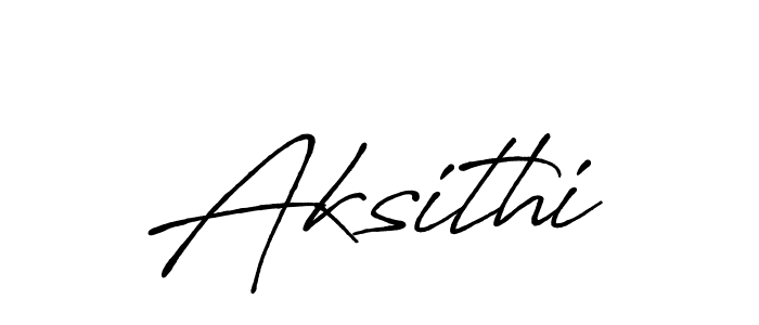 Use a signature maker to create a handwritten signature online. With this signature software, you can design (Antro_Vectra_Bolder) your own signature for name Aksithi. Aksithi signature style 7 images and pictures png
