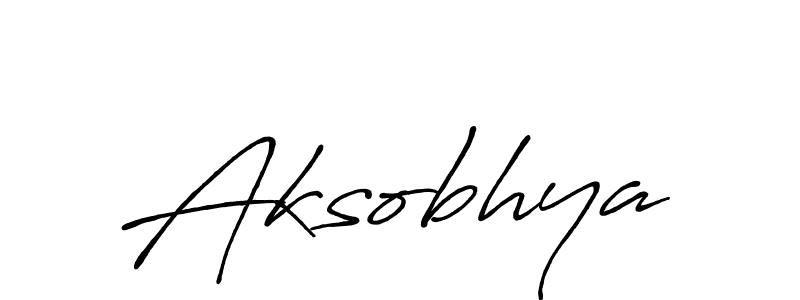 Also You can easily find your signature by using the search form. We will create Aksobhya name handwritten signature images for you free of cost using Antro_Vectra_Bolder sign style. Aksobhya signature style 7 images and pictures png