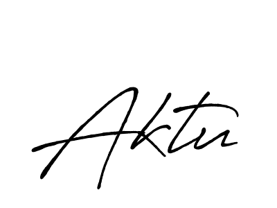 Similarly Antro_Vectra_Bolder is the best handwritten signature design. Signature creator online .You can use it as an online autograph creator for name Aktu. Aktu signature style 7 images and pictures png