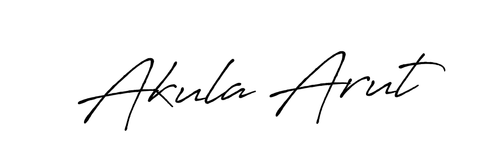 Similarly Antro_Vectra_Bolder is the best handwritten signature design. Signature creator online .You can use it as an online autograph creator for name Akula Arut. Akula Arut signature style 7 images and pictures png