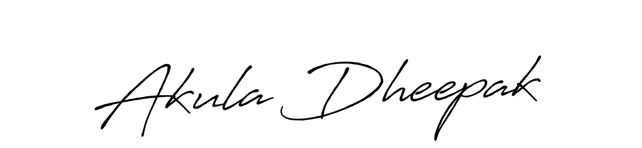 You should practise on your own different ways (Antro_Vectra_Bolder) to write your name (Akula Dheepak) in signature. don't let someone else do it for you. Akula Dheepak signature style 7 images and pictures png