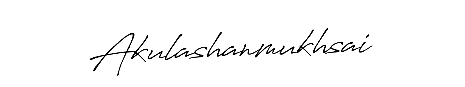 The best way (Antro_Vectra_Bolder) to make a short signature is to pick only two or three words in your name. The name Akulashanmukhsai include a total of six letters. For converting this name. Akulashanmukhsai signature style 7 images and pictures png