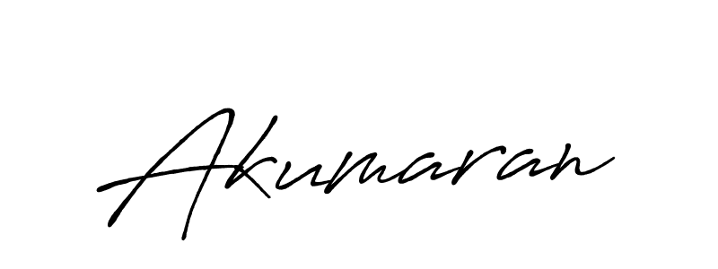 Create a beautiful signature design for name Akumaran. With this signature (Antro_Vectra_Bolder) fonts, you can make a handwritten signature for free. Akumaran signature style 7 images and pictures png