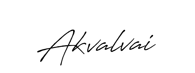 How to make Akvalvai name signature. Use Antro_Vectra_Bolder style for creating short signs online. This is the latest handwritten sign. Akvalvai signature style 7 images and pictures png