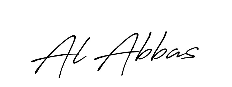 The best way (Antro_Vectra_Bolder) to make a short signature is to pick only two or three words in your name. The name Al Abbas include a total of six letters. For converting this name. Al Abbas signature style 7 images and pictures png