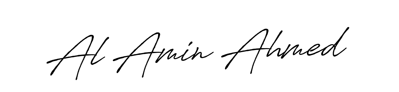 Make a beautiful signature design for name Al Amin Ahmed. Use this online signature maker to create a handwritten signature for free. Al Amin Ahmed signature style 7 images and pictures png