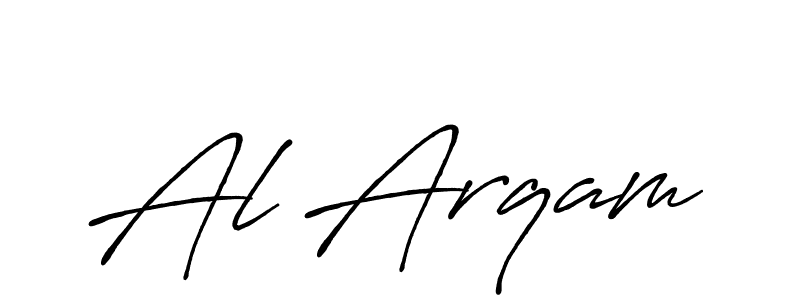 Create a beautiful signature design for name Al Arqam. With this signature (Antro_Vectra_Bolder) fonts, you can make a handwritten signature for free. Al Arqam signature style 7 images and pictures png