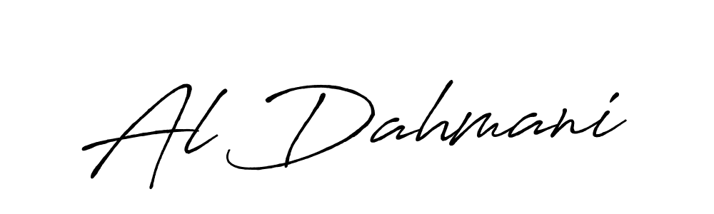 Antro_Vectra_Bolder is a professional signature style that is perfect for those who want to add a touch of class to their signature. It is also a great choice for those who want to make their signature more unique. Get Al Dahmani name to fancy signature for free. Al Dahmani signature style 7 images and pictures png