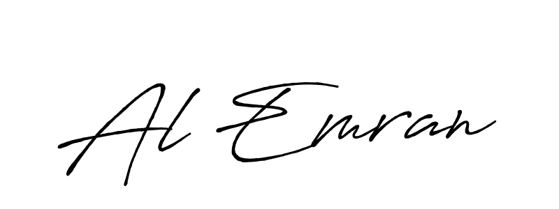 The best way (Antro_Vectra_Bolder) to make a short signature is to pick only two or three words in your name. The name Al Emran include a total of six letters. For converting this name. Al Emran signature style 7 images and pictures png