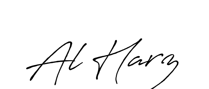 Antro_Vectra_Bolder is a professional signature style that is perfect for those who want to add a touch of class to their signature. It is also a great choice for those who want to make their signature more unique. Get Al Harz name to fancy signature for free. Al Harz signature style 7 images and pictures png