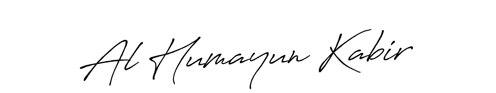 Use a signature maker to create a handwritten signature online. With this signature software, you can design (Antro_Vectra_Bolder) your own signature for name Al Humayun Kabir. Al Humayun Kabir signature style 7 images and pictures png