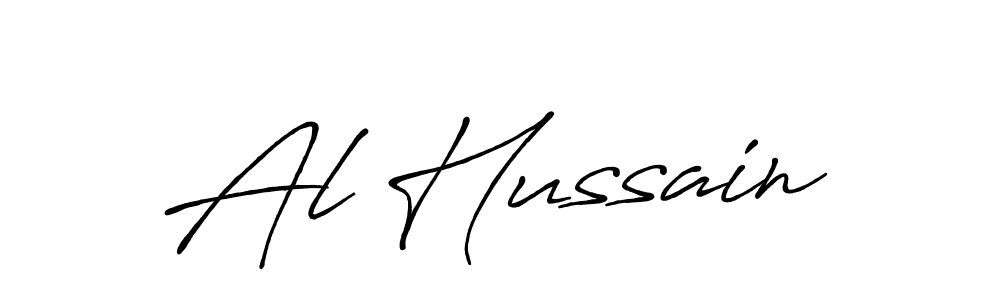 Also we have Al Hussain name is the best signature style. Create professional handwritten signature collection using Antro_Vectra_Bolder autograph style. Al Hussain signature style 7 images and pictures png