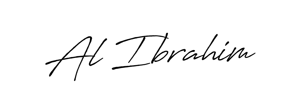 Also You can easily find your signature by using the search form. We will create Al Ibrahim name handwritten signature images for you free of cost using Antro_Vectra_Bolder sign style. Al Ibrahim signature style 7 images and pictures png