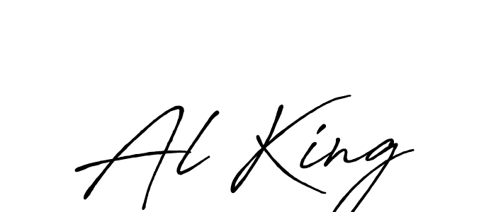 if you are searching for the best signature style for your name Al King. so please give up your signature search. here we have designed multiple signature styles  using Antro_Vectra_Bolder. Al King signature style 7 images and pictures png