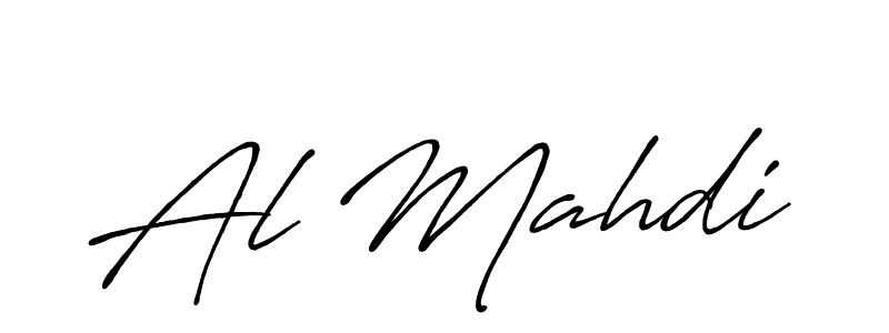 How to make Al Mahdi signature? Antro_Vectra_Bolder is a professional autograph style. Create handwritten signature for Al Mahdi name. Al Mahdi signature style 7 images and pictures png