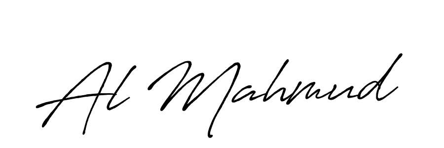 Also You can easily find your signature by using the search form. We will create Al Mahmud name handwritten signature images for you free of cost using Antro_Vectra_Bolder sign style. Al Mahmud signature style 7 images and pictures png