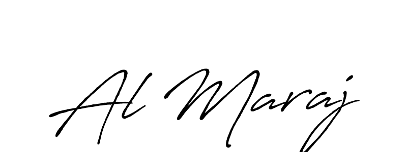Also You can easily find your signature by using the search form. We will create Al Maraj name handwritten signature images for you free of cost using Antro_Vectra_Bolder sign style. Al Maraj signature style 7 images and pictures png