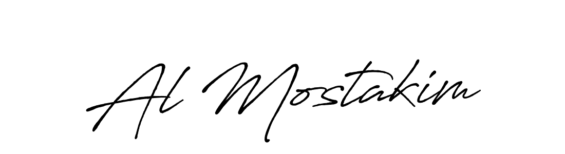 You should practise on your own different ways (Antro_Vectra_Bolder) to write your name (Al Mostakim) in signature. don't let someone else do it for you. Al Mostakim signature style 7 images and pictures png
