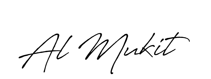 Design your own signature with our free online signature maker. With this signature software, you can create a handwritten (Antro_Vectra_Bolder) signature for name Al Mukit. Al Mukit signature style 7 images and pictures png