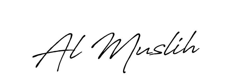 Best and Professional Signature Style for Al Muslih. Antro_Vectra_Bolder Best Signature Style Collection. Al Muslih signature style 7 images and pictures png