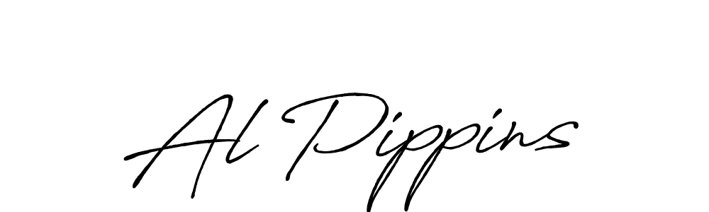 Create a beautiful signature design for name Al Pippins. With this signature (Antro_Vectra_Bolder) fonts, you can make a handwritten signature for free. Al Pippins signature style 7 images and pictures png