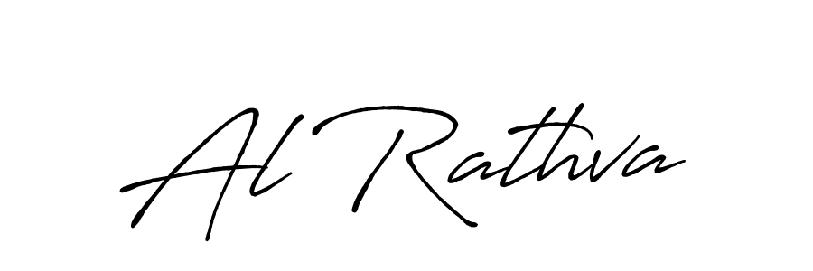 Al Rathva stylish signature style. Best Handwritten Sign (Antro_Vectra_Bolder) for my name. Handwritten Signature Collection Ideas for my name Al Rathva. Al Rathva signature style 7 images and pictures png