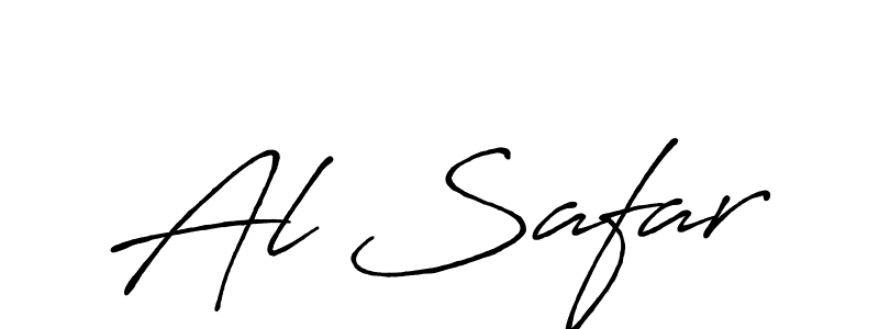 The best way (Antro_Vectra_Bolder) to make a short signature is to pick only two or three words in your name. The name Al Safar include a total of six letters. For converting this name. Al Safar signature style 7 images and pictures png