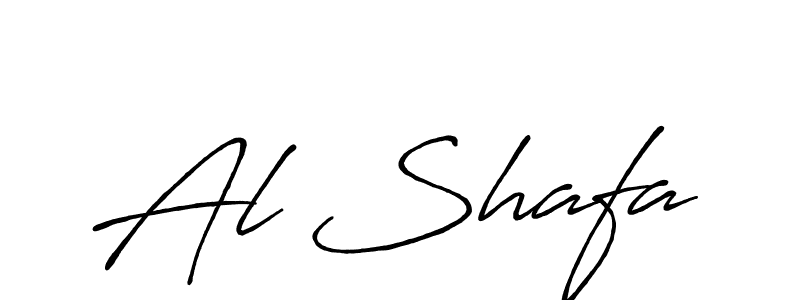 Also we have Al Shafa name is the best signature style. Create professional handwritten signature collection using Antro_Vectra_Bolder autograph style. Al Shafa signature style 7 images and pictures png