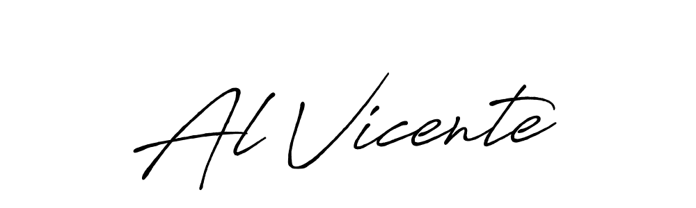 You can use this online signature creator to create a handwritten signature for the name Al Vicente. This is the best online autograph maker. Al Vicente signature style 7 images and pictures png