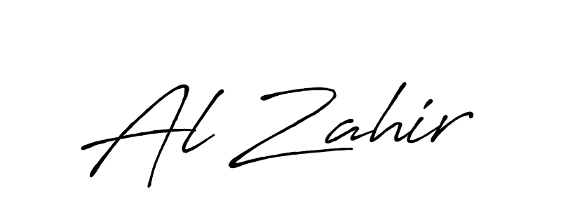 Similarly Antro_Vectra_Bolder is the best handwritten signature design. Signature creator online .You can use it as an online autograph creator for name Al Zahir. Al Zahir signature style 7 images and pictures png