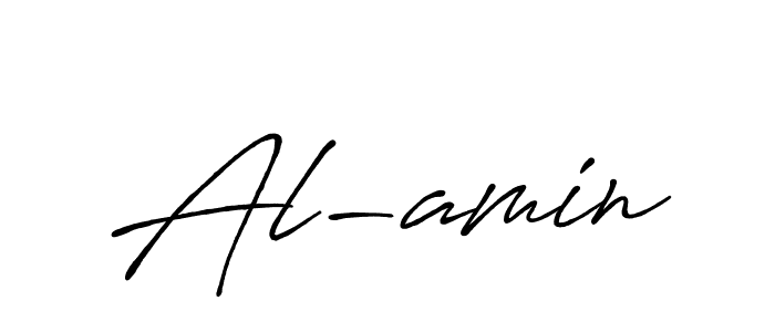 Also You can easily find your signature by using the search form. We will create Al-amin name handwritten signature images for you free of cost using Antro_Vectra_Bolder sign style. Al-amin signature style 7 images and pictures png