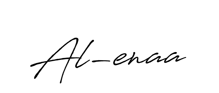 Use a signature maker to create a handwritten signature online. With this signature software, you can design (Antro_Vectra_Bolder) your own signature for name Al-enaa. Al-enaa signature style 7 images and pictures png