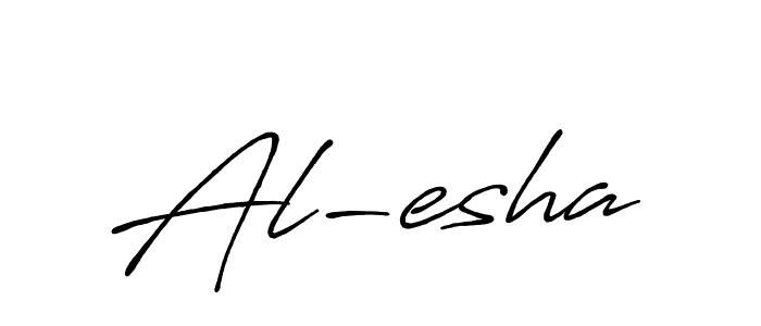 You can use this online signature creator to create a handwritten signature for the name Al-esha. This is the best online autograph maker. Al-esha signature style 7 images and pictures png