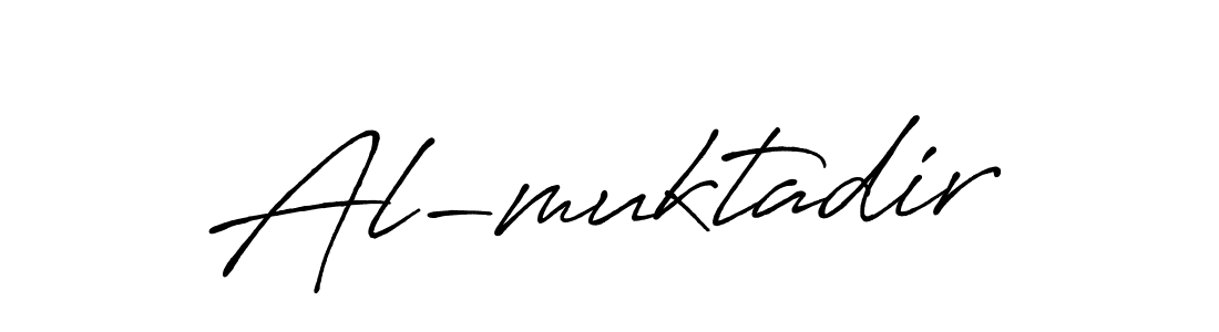 You should practise on your own different ways (Antro_Vectra_Bolder) to write your name (Al-muktadir) in signature. don't let someone else do it for you. Al-muktadir signature style 7 images and pictures png