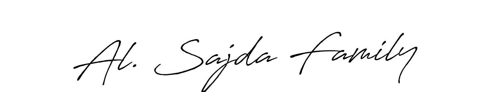 Also You can easily find your signature by using the search form. We will create Al. Sajda Family name handwritten signature images for you free of cost using Antro_Vectra_Bolder sign style. Al. Sajda Family signature style 7 images and pictures png