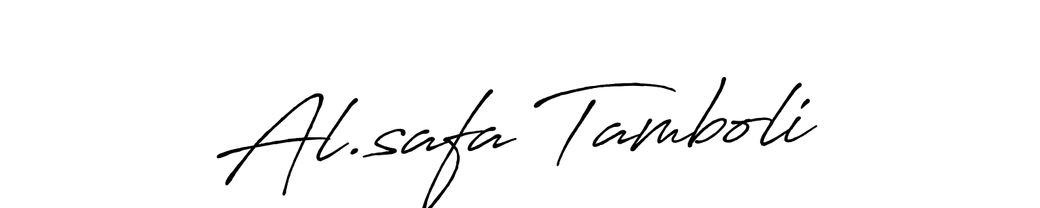 Also we have Al.safa Tamboli name is the best signature style. Create professional handwritten signature collection using Antro_Vectra_Bolder autograph style. Al.safa Tamboli signature style 7 images and pictures png