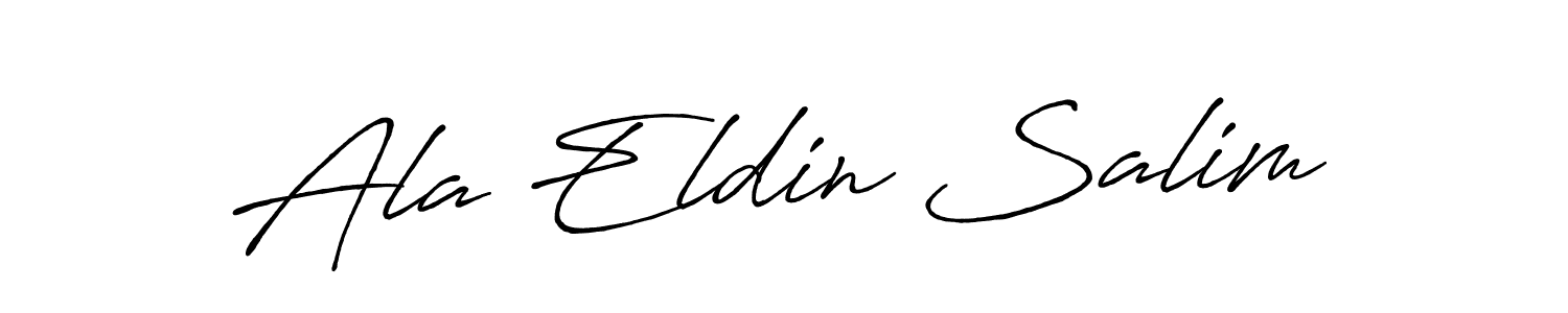 It looks lik you need a new signature style for name Ala Eldin Salim. Design unique handwritten (Antro_Vectra_Bolder) signature with our free signature maker in just a few clicks. Ala Eldin Salim signature style 7 images and pictures png