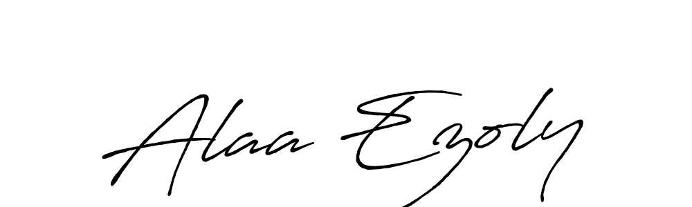 Once you've used our free online signature maker to create your best signature Antro_Vectra_Bolder style, it's time to enjoy all of the benefits that Alaa Ezoly name signing documents. Alaa Ezoly signature style 7 images and pictures png