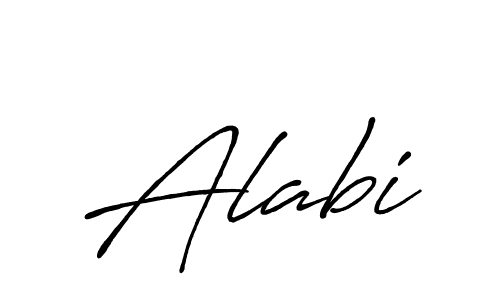if you are searching for the best signature style for your name Alabi. so please give up your signature search. here we have designed multiple signature styles  using Antro_Vectra_Bolder. Alabi signature style 7 images and pictures png