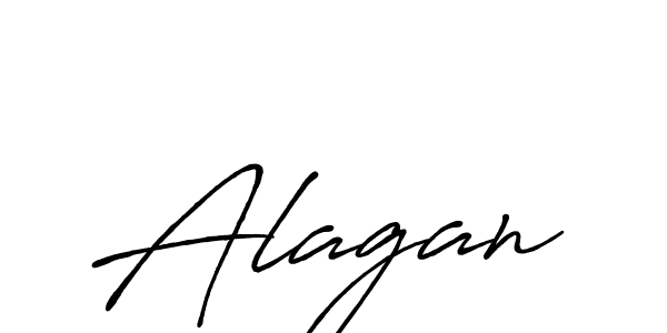 Alagan stylish signature style. Best Handwritten Sign (Antro_Vectra_Bolder) for my name. Handwritten Signature Collection Ideas for my name Alagan. Alagan signature style 7 images and pictures png