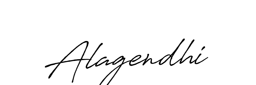 Make a beautiful signature design for name Alagendhi. With this signature (Antro_Vectra_Bolder) style, you can create a handwritten signature for free. Alagendhi signature style 7 images and pictures png