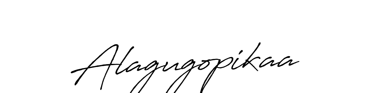 It looks lik you need a new signature style for name Alagugopikaa. Design unique handwritten (Antro_Vectra_Bolder) signature with our free signature maker in just a few clicks. Alagugopikaa signature style 7 images and pictures png