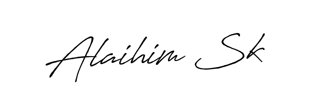 Similarly Antro_Vectra_Bolder is the best handwritten signature design. Signature creator online .You can use it as an online autograph creator for name Alaihim Sk. Alaihim Sk signature style 7 images and pictures png