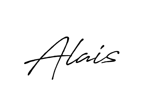 It looks lik you need a new signature style for name Alais. Design unique handwritten (Antro_Vectra_Bolder) signature with our free signature maker in just a few clicks. Alais signature style 7 images and pictures png