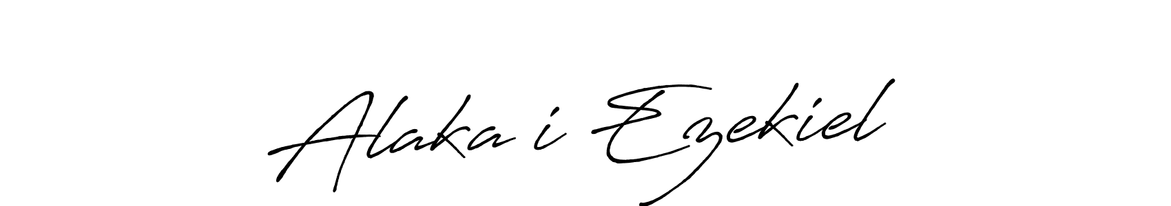 Create a beautiful signature design for name Alaka’i Ezekiel. With this signature (Antro_Vectra_Bolder) fonts, you can make a handwritten signature for free. Alaka’i Ezekiel signature style 7 images and pictures png