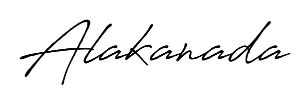 A sleek calligraphic signature for name Alakanada utilizing Antro_Vectra_Bolder styling. Great for adding personal signatures to photos and art. Alakanada signature style 7 images and pictures png