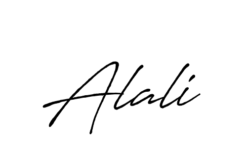 Also You can easily find your signature by using the search form. We will create Alali name handwritten signature images for you free of cost using Antro_Vectra_Bolder sign style. Alali signature style 7 images and pictures png