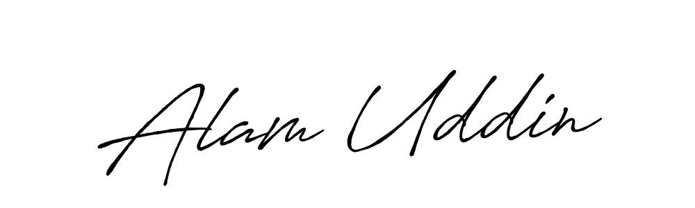 The best way (Antro_Vectra_Bolder) to make a short signature is to pick only two or three words in your name. The name Alam Uddin include a total of six letters. For converting this name. Alam Uddin signature style 7 images and pictures png