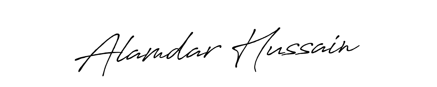 The best way (Antro_Vectra_Bolder) to make a short signature is to pick only two or three words in your name. The name Alamdar Hussain include a total of six letters. For converting this name. Alamdar Hussain signature style 7 images and pictures png